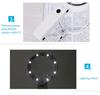 Portable Foldable Desktop Magnifying Glass with LED Lights Handheld for Repair Tool and Newspaper Reading