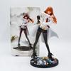 Steins Gate Makise Kurisu Anime Figure Kurisu Makise Action Figure Car Ornament Model Desktop Decor Fans Collectible Toys Gifts