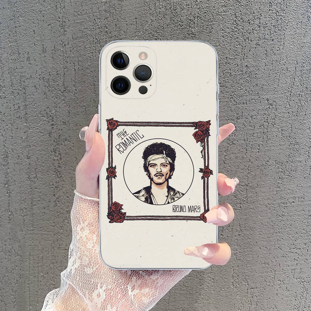 Berömt Bruno Mars Det Romantiska Telefonfodral För IPhone 17 16 14 11 12 13 15 Pro Max 14 Plus 17 Air Cover