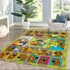 Scooby-doo Mystery Solving Team Square Rugs Are a Great Choice for Living Rooms, Bedrooms, Home Décor, and As Gifts.