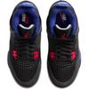 Air Jordan 4 Retro PS Rare Air Dětské tenisky Černá/Ohnivě červená/Hluboká královská modrá IB4388-003