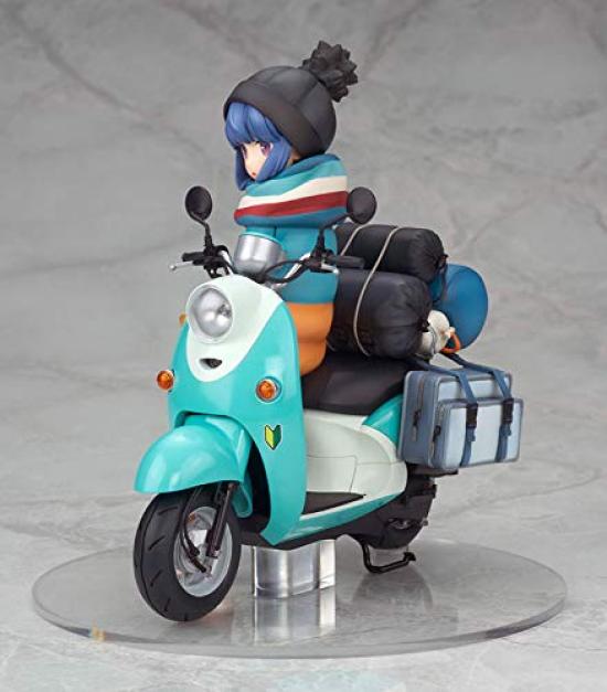 Alter Shima Rin with Scooter Completed Figure Yurucamp 1/10