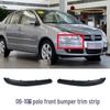 Compatible with 2006-2010 Polo Models: Front Bumper Painted Trim Strip