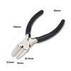 Double Nylon Jaw Pliers Jewelry Plier Flat Nose Pliers Wire Straightentener Craft and Jewelry Tool Kit for Jewelry Making