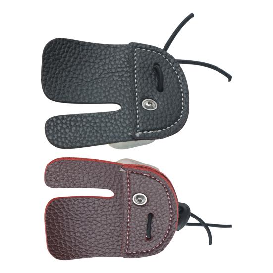 Łuczniczy ochraniacz na palce Odporny na zużycie Antypoślizgowy Dodatek Sprzęt do ćwiczeń strzeleckich Ochraniacz na palce