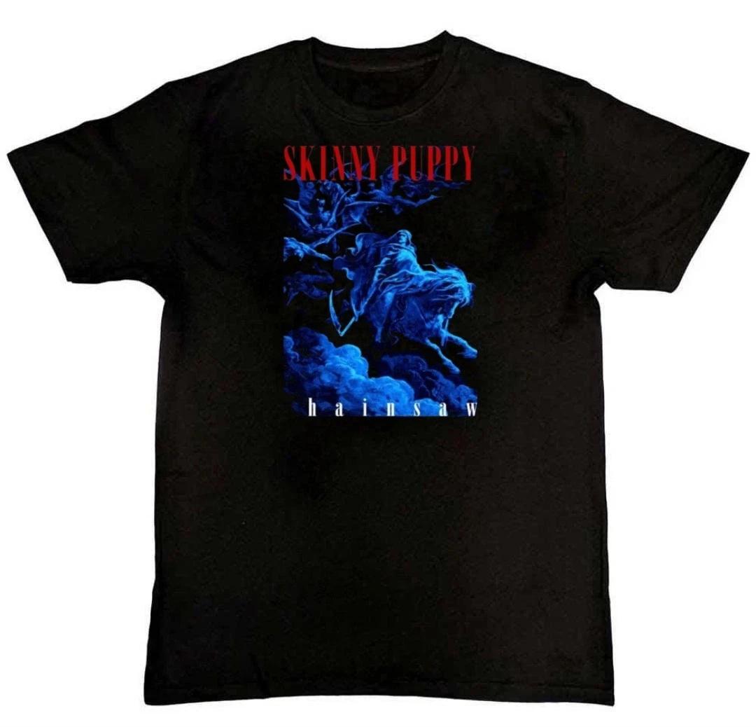 1993 Skinny Puppy Chainsaw Album Graphic Unisex Mens T-Shirt S M L XL 2 3 4 XL XXL