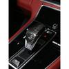 Real Carbon Fiber Car Interior Gear Shift Gear Head Cover Trim For Porsche Panamera 971 2017-2023 Auto Accessories