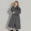 Women's Yak Cashmere Wool Blend Double-Faced Coat