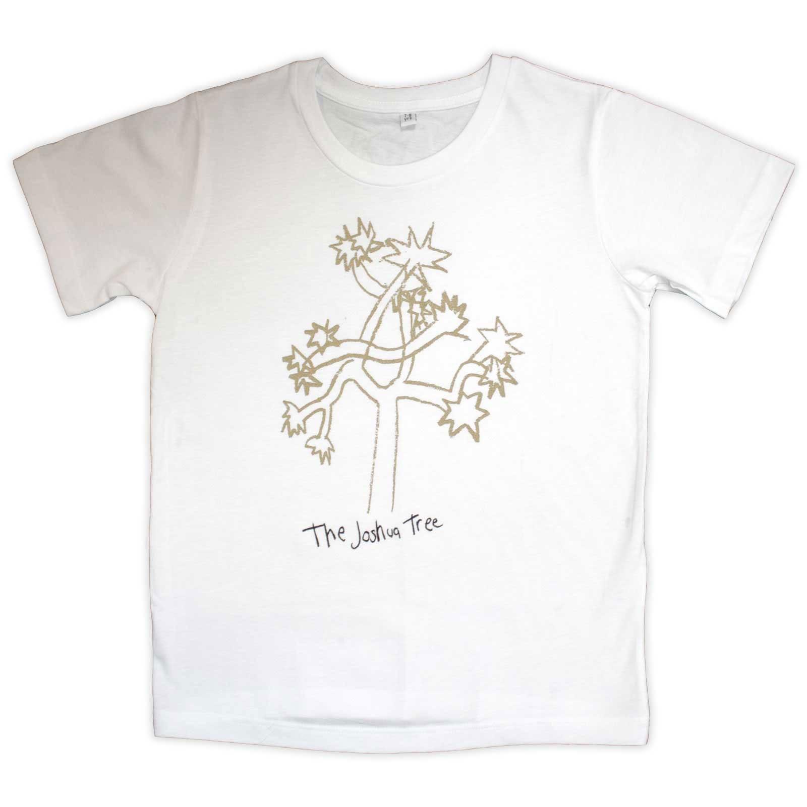 Boys U2 Joshua Tree 2017 T-shirt Youth Medium White 4XL