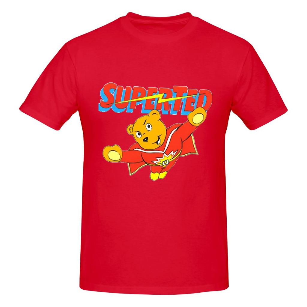 Super Ted Classic Tshirt Not Easy To Deform Tshirt Light Sports Travel Musthave Tees