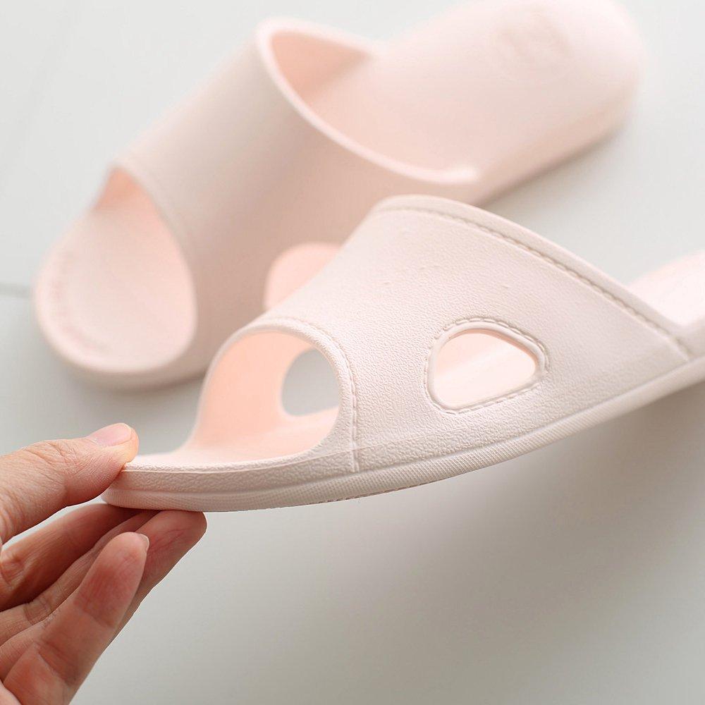 Nordic Easy to Walk Perfect for Light Size L [mianshe] Ultra-Lightweight Sandals/Slippers, Stylish, Hygienic, in, Non-Slip, Guests, Unisex, Gray,