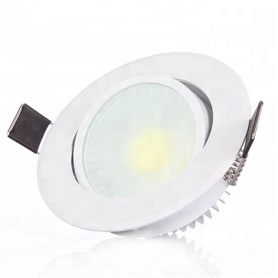 5W 7W 10W 12W Adjustable LED Recessed Downlight Hotel Room Bedroom Ceiling Lamp Top Roof Spotlight Daylight Warm White 3000K