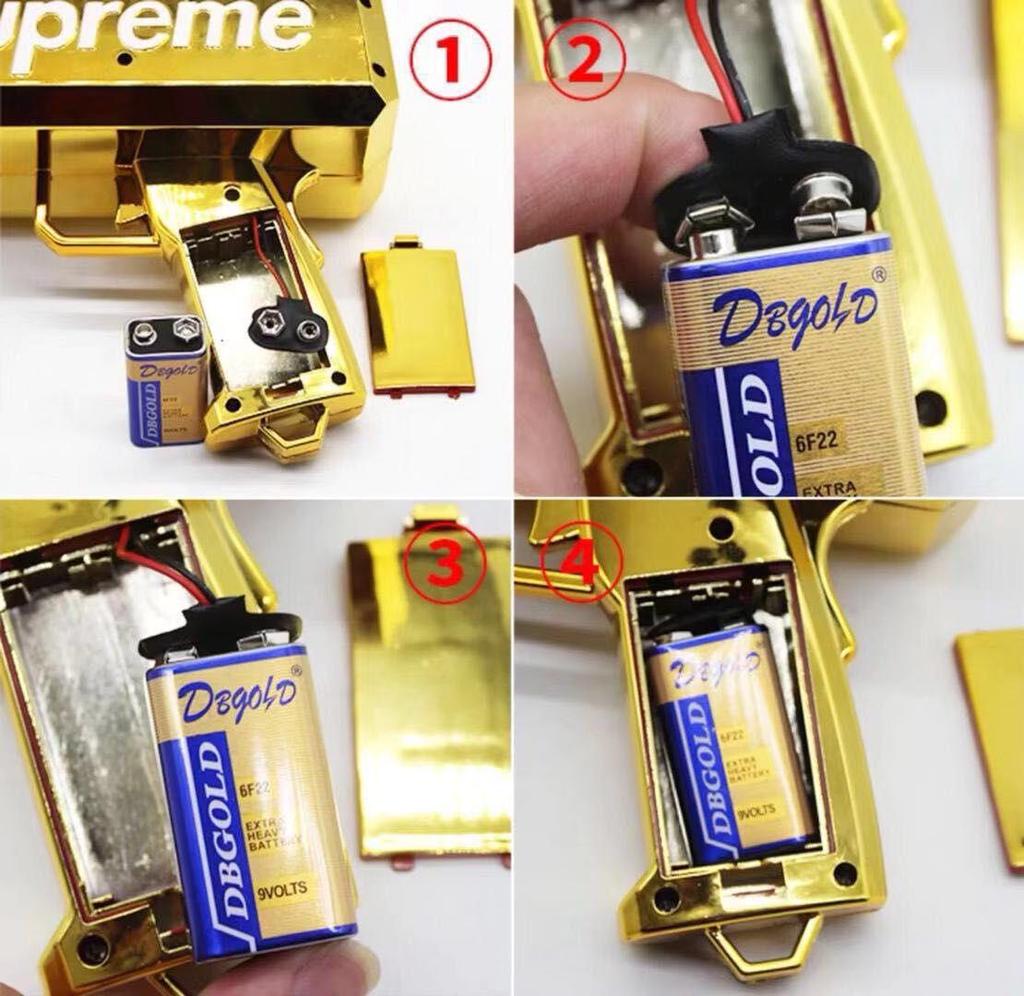 Gold Money Gun: Electric Cash-Spraying Toy for Fun and Relaxation