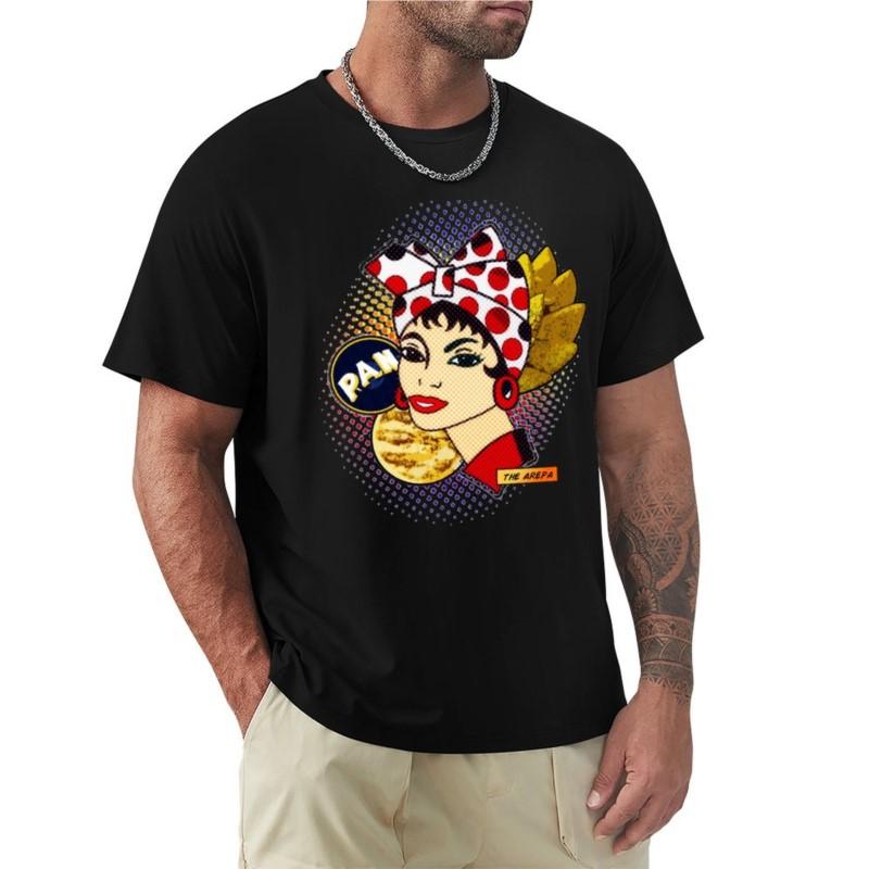 FLOUR BREAD VZLA TShirt Summer Tops Oneck Tshirt Graphic T Shirts Mens Funny T Shirts