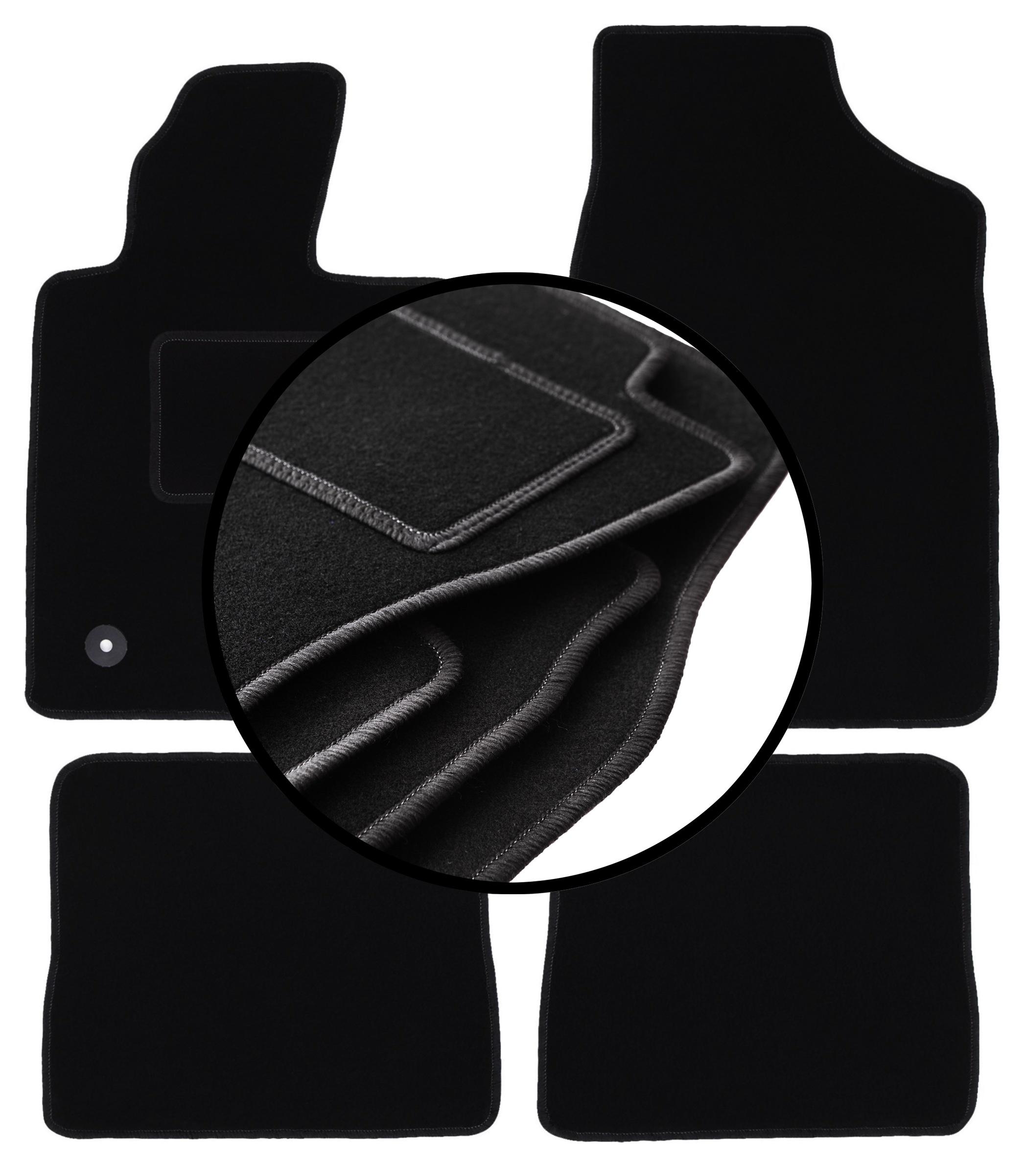 Set di tappetini in velluto per: Chrysler PT Cruiser cabrio, hatchback (2000-2010)