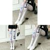 Girl Doll Pattern Velvet Tights Hosiery With Shaping Function For Streetwear Fashion
