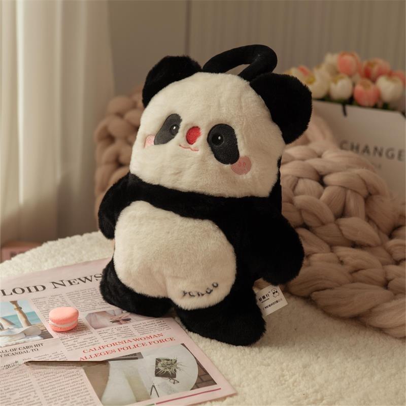 

Детская грелка для зарядки кукла панда грелка для воды двойная плюшевая съемная грелка для рук мультфильм Panda