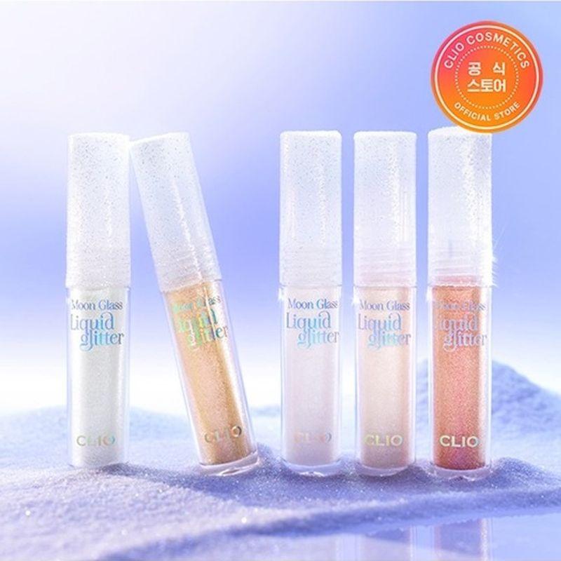 CLIO [Cotton Candy Land Edition] Clio Moonglass Liquid Glitter 05 Chilling Rose