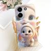 Süße Cartoon Schwarze Katze Drache Weiche Silikonhülle Für Xiaomi Poco X8 Pro Max Redmi Turbo 5 Max Handyhülle Stoßfeste Abdeckung Coque