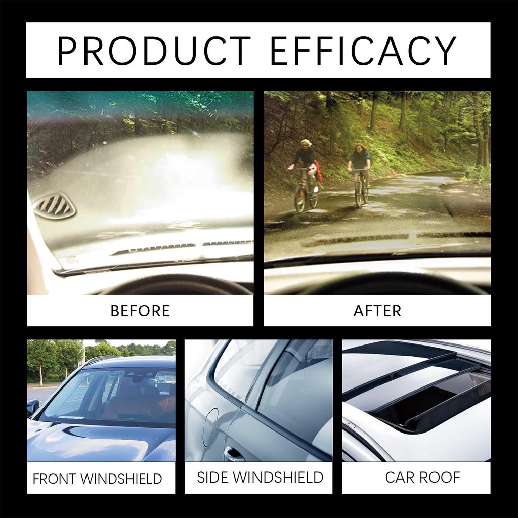 HOMONTH 120ml Odstraňovač olejového filmu ze skla automobilu Čistič olejového filmu ze skla Čistič olejového filmu Čistič skla vodou Automobilové produkty