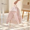 Daily Commuter Daypack Angel Wing Backpack for Women Girls, Lightweight Nylon School Bag, Large Bookbag Outdoor Travel Commute Girls