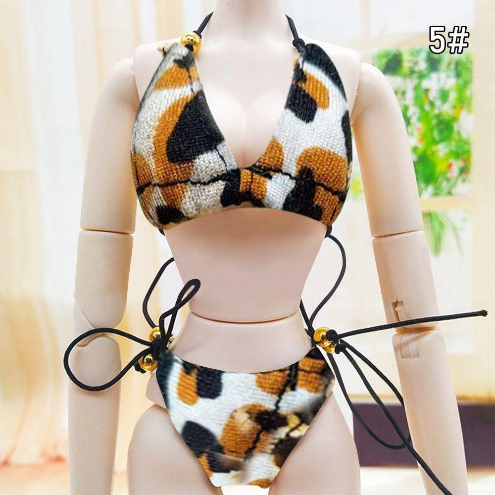 Modepuppe Badeanzug Bikini 30cm Puppen Sommer Strand Badeanzüge Kleidung Zubehör Mädchen Bestes Geschenk Spielzeug