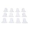 12pcs Metal and Foam Duvet Clips Compact Size Blanket Fasteners Padded Comforter Clips  For Bedding