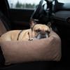 Cord Navy Blue Dog Car Seat