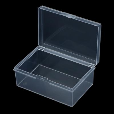 Cutie Plastic Rectangular Plastic Transparenta Cu Capac Colectia Cutie Depozitare