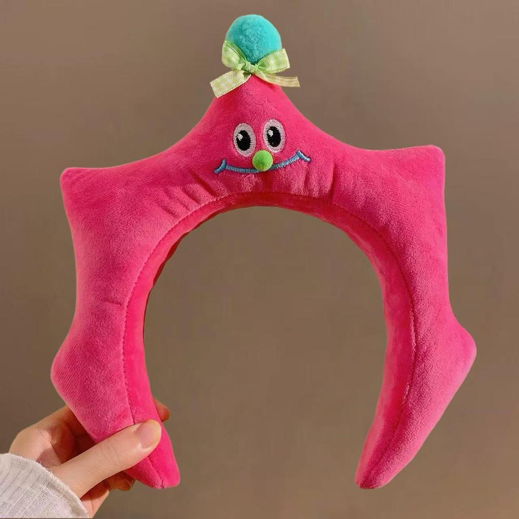 2025 Star Headband: Cute Hair Accessory for Face Washing, Makeup, and Mask Application