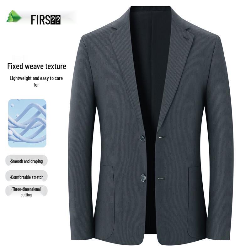 

FIRS Men s Easy-Care Jacquard Business Suit Jacket 52