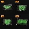 20/50PCS Halloween Spiders Figurine Props Noctilucence Spiders Props Light Up Realistic Spiders Party Favor Bag Fillers