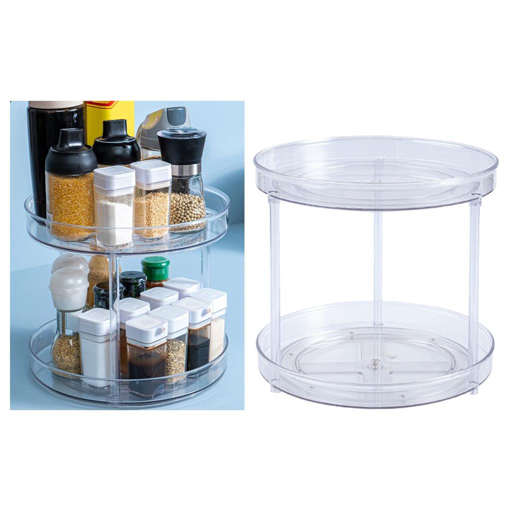 Degree Food Storage Container Spices Condiments Rack Holder Make
