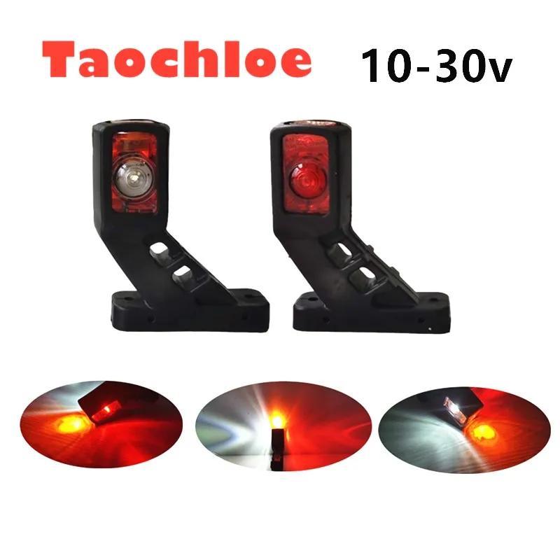 1 pereche 10-30v LED lumini laterale de contur lampă de tulpină lampă de marcare lampă E8 E-MARK remorcă camion camion tractor autobuz lumini