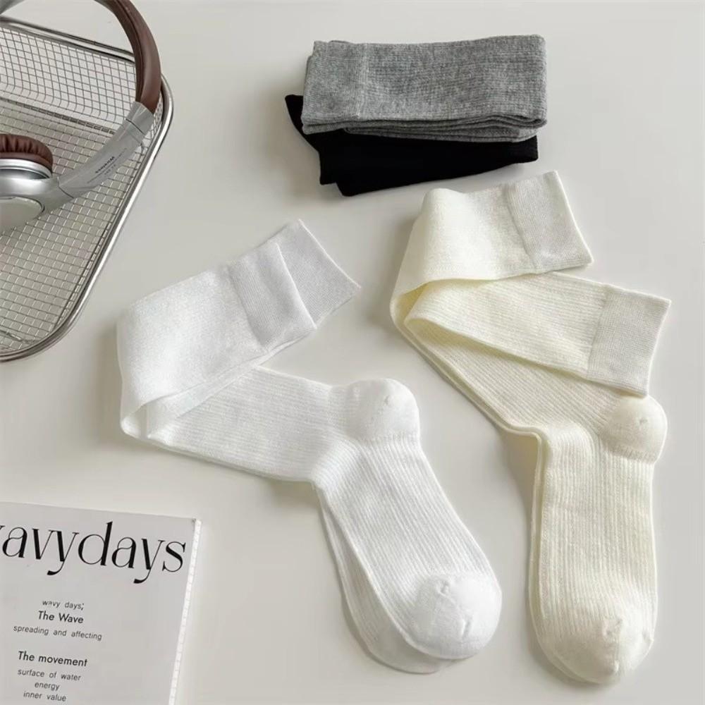 Sweet Mid-calf Socks Lolita Knee Sock Casual Long Socks Women