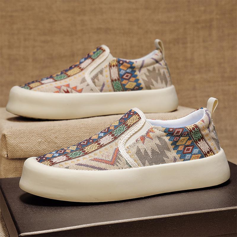 

Холщовые мужские туфли ****** и осенние дышащие повседневные туфли на плоской подошве мужские педали старые ******* тканевые туфли для вождения с дерьмовой подошвой ленивые туфли 39 хаки