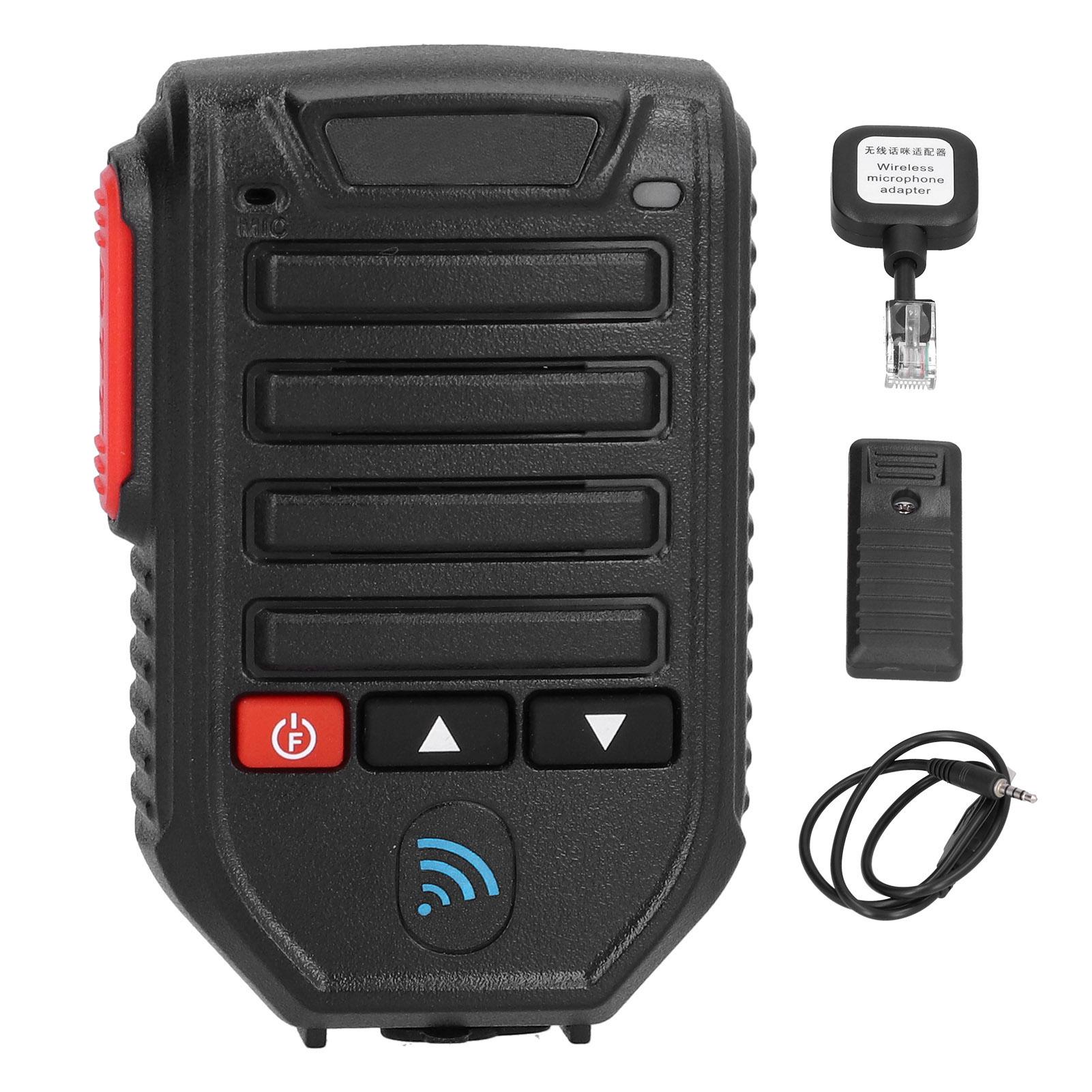 

2.4GHz 2 Way Radio Hand Microphone Wireless Bluetooth Portable for KT7900D KT8900D