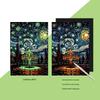 Yuelu Scratch Night Glow A3: Adult DIY Creative & Educational Scratch Art Paper.