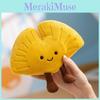Maple Ginkgo Leaf Plush Toy For Girls Cute Leaf Shaped Stuffed Animal Gift For Decor