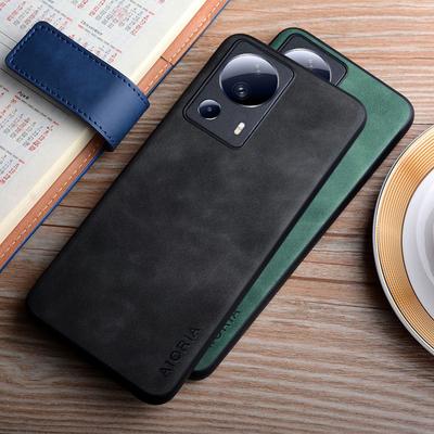 Δερμάτινη θήκη για Xiaomi 13 Lite 5G coque silky αίσθηση ανθεκτικό ματ κάλυμμα για θήκη xiaomi 13 lite