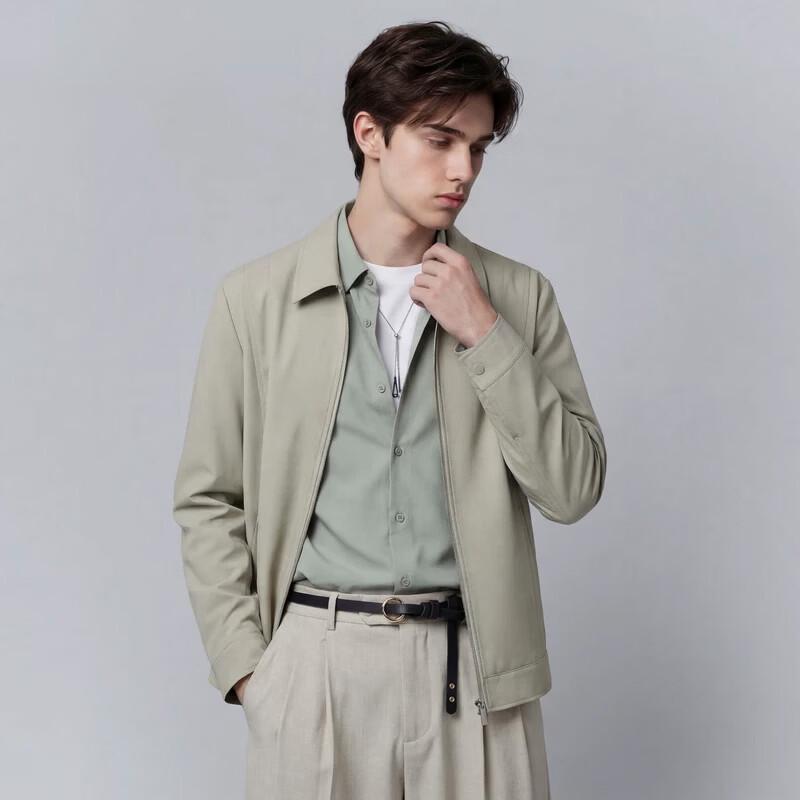 Fengxun Men's Lightweight Casual Business Jacket