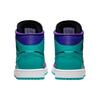 Air Jordan 1 Mid Black Grape Women Sneakers Purple Dark-Concord White BQ6472-502