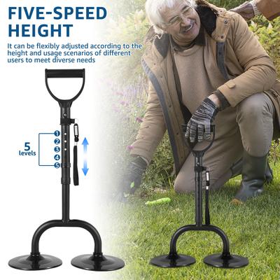 52-60CM Adjustable Mobility Aid Tool Portable Standing Assist Device With Lanyard Lightweight Standing Up Assistance for Elderly