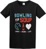 Men's T Shirts Violet Tammy Bowling Oup Lunch Drunk Love Black