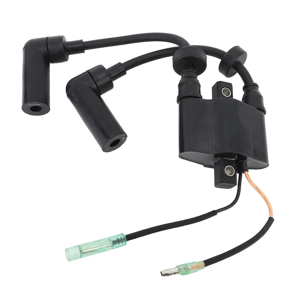6F5 85570 12 Boat Motor Ignition Coil ABS Marine Outboard Ignition Coil for 9.9 to 40HP 2 Stroke 4 S