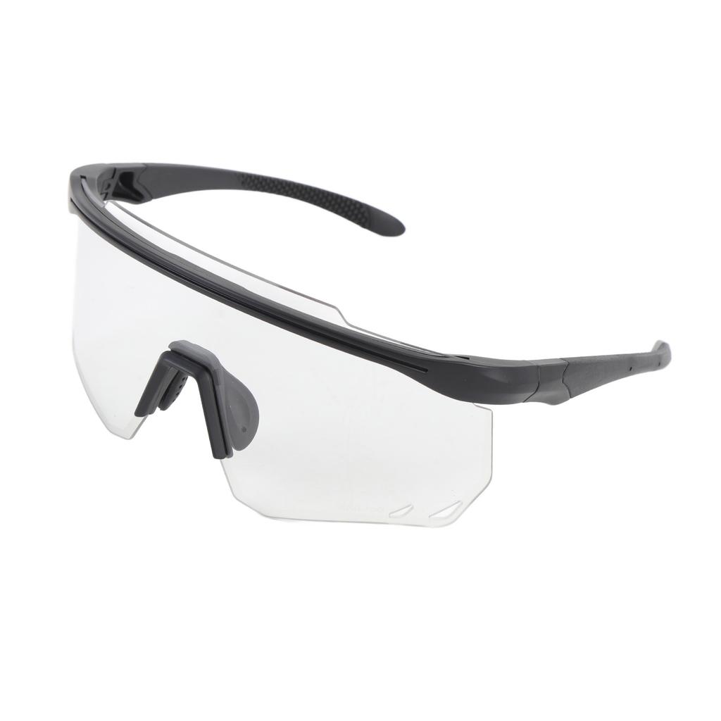 Photochromic Cycling Glasses TR90 Frame PC Lens Anti Fog Windproof Bike Sunglasses for Men Women Out