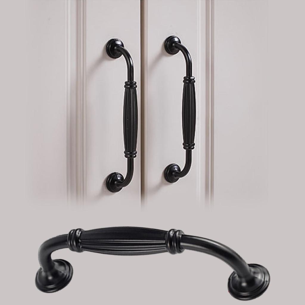 Kitchen Hardwares Aluminum Alloys Cabinet Pull Modern Handle For Drawers Cupboards Wardrobes Effortlessly Installation