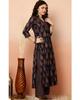 Women Designer Floral Printed Kurta Pant Dupatta Set Indian Bollywood Top Tunic Kurti