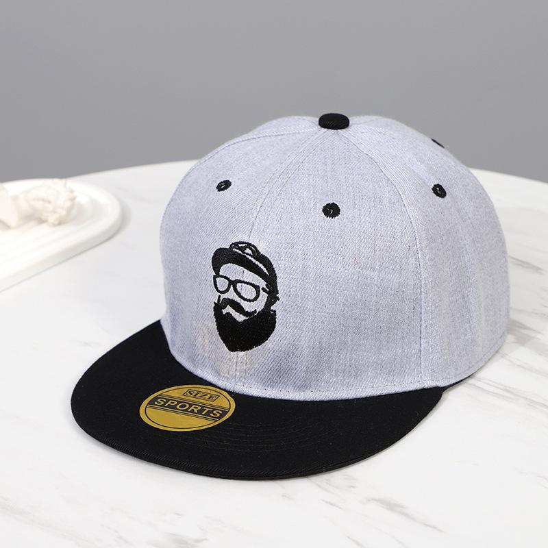 Popular bearded uncle baseball cap, men's and women's fashion hip-hop hat, outdoor sports visor