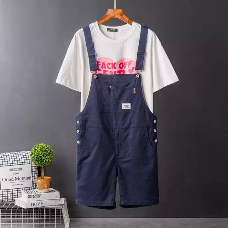 Pánské retro cyklistické šortky Pánské letní volné rovné ležérní pracovní šortky